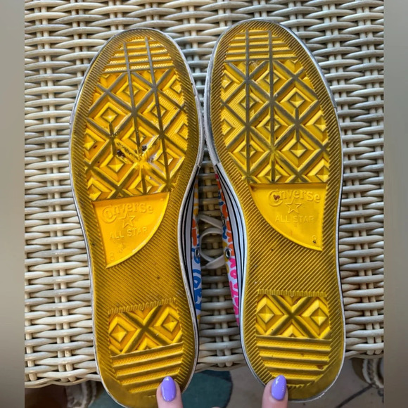 Converse Chuck Taylor All Star Platform “My Story” Sneakers 10 colorful y2k - Picture 3 of 7